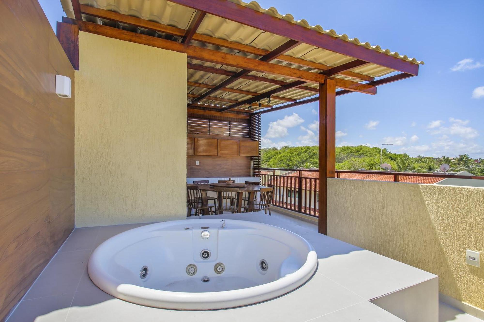 Triplex Solar Agua- By Pipa Praia House Praia de Pipa ภายนอก รูปภาพ
