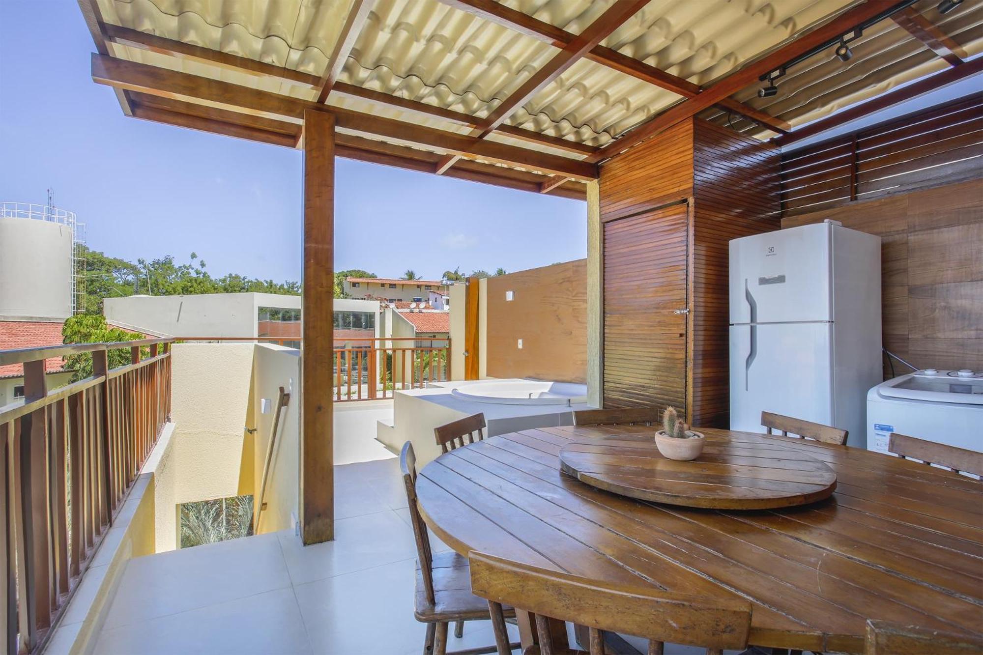 Triplex Solar Agua- By Pipa Praia House Praia de Pipa ภายนอก รูปภาพ